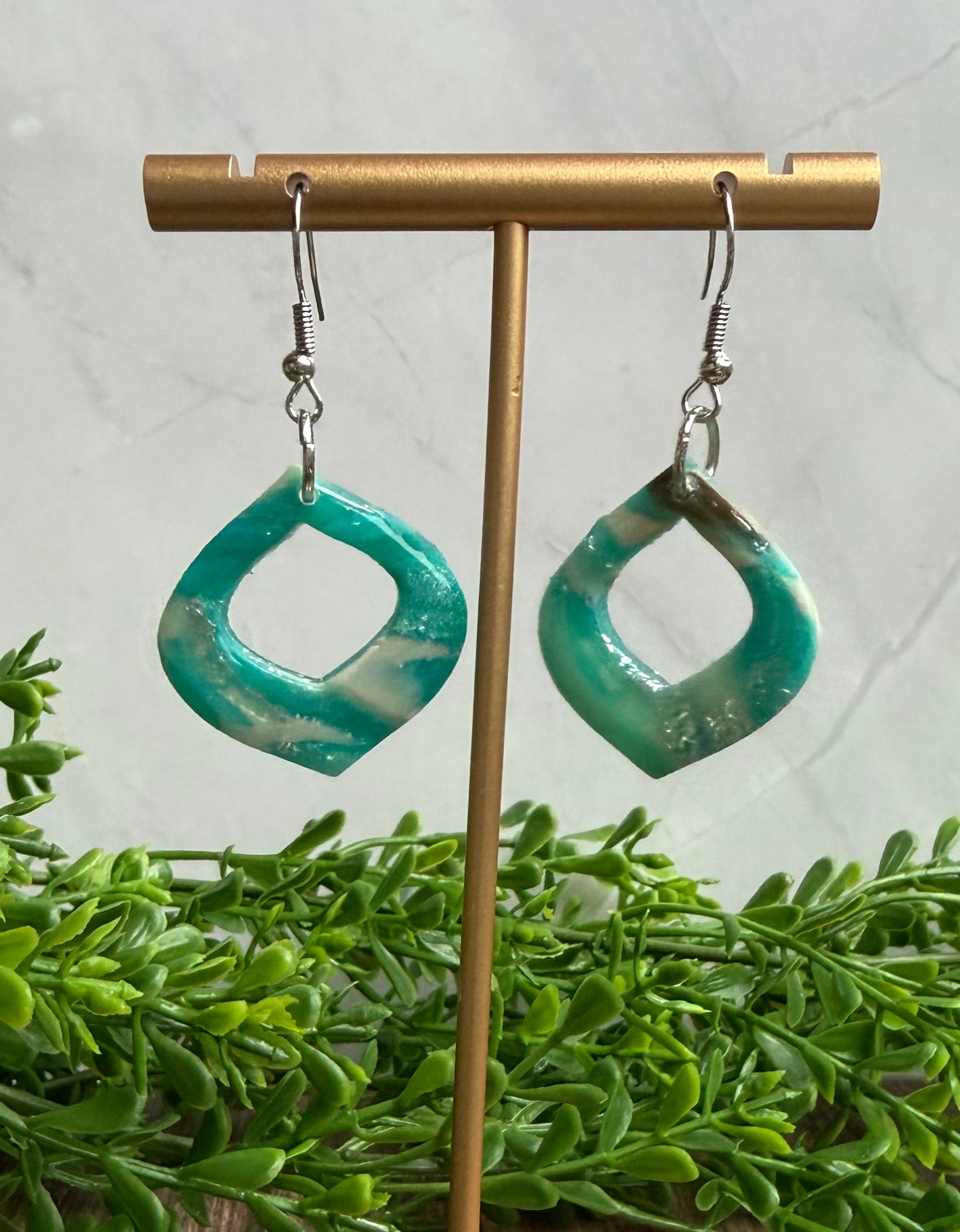 Desert Oasis Open Drop Earrings