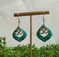 Serene Om Earrings
