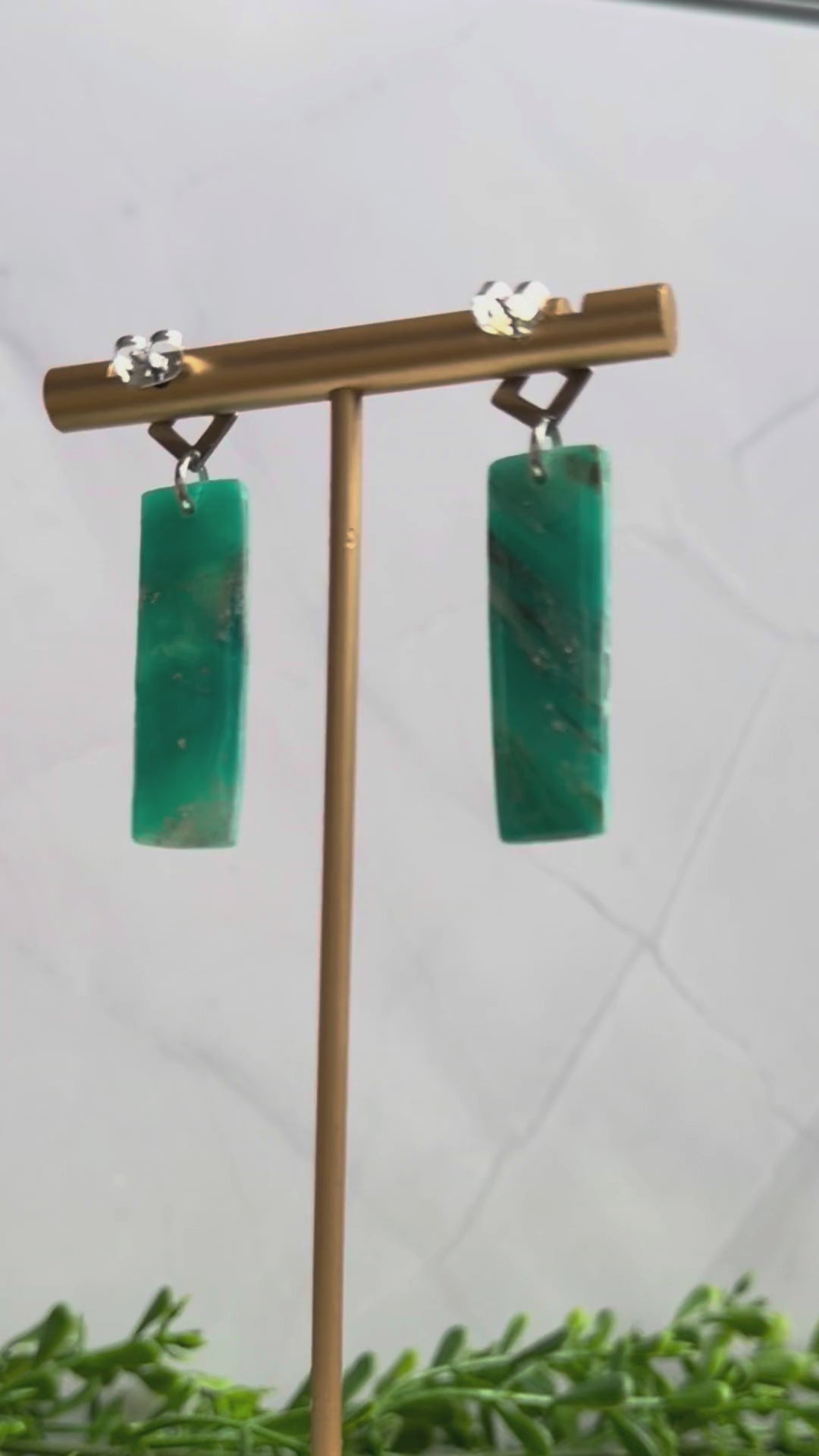 Desert Oasis Bar Earrings
